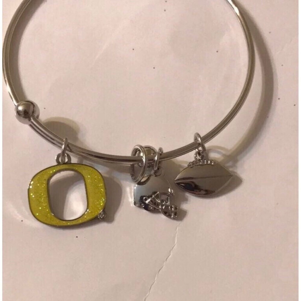 NCAA Oregon Ducks Charm Bracelet